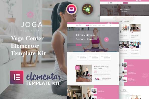 Joga – Meditation & Yoga Elementor Template Kit