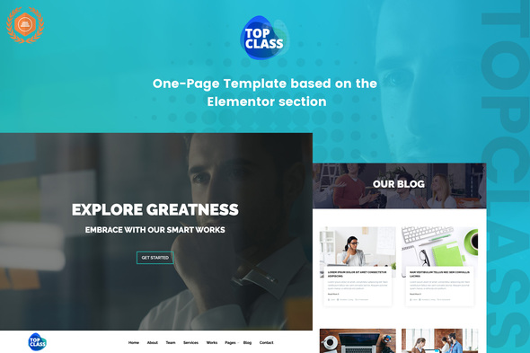 TopClass – Business & Agency Template Kit