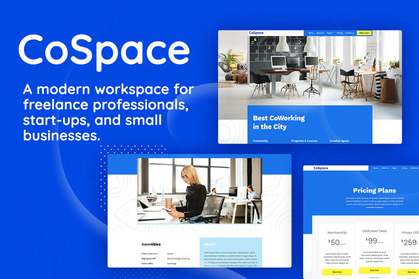 CoSpace Coworking – Modern Workspace